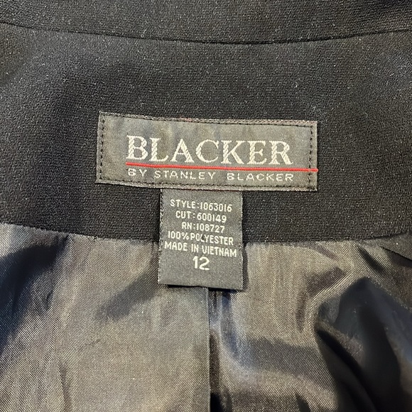 Blacker by Stanley Blacker blazer. Size 12 - Picture 5 of 6